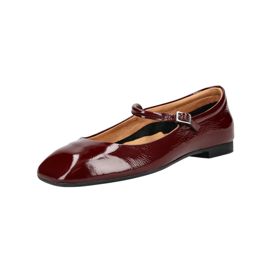 Pavement PAVEMENT Ballerina met riempjes bordeaux -