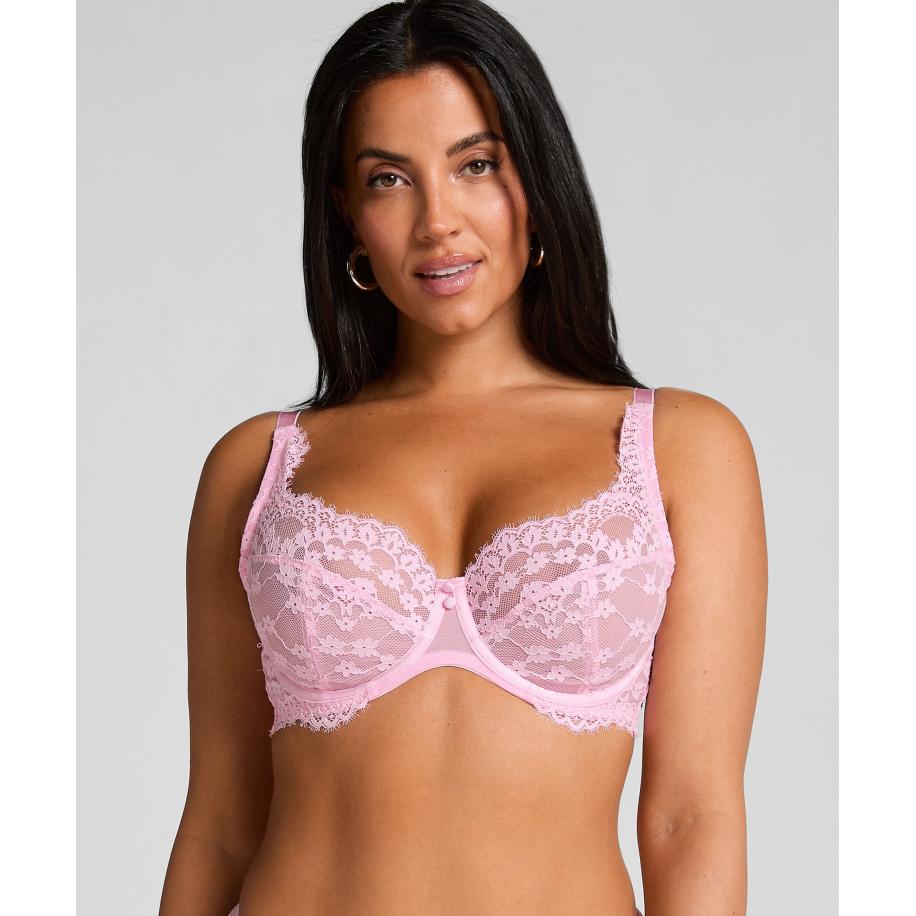 Hunkemöller Niet-voorgevormde beugel bh Daisy Roze Roze