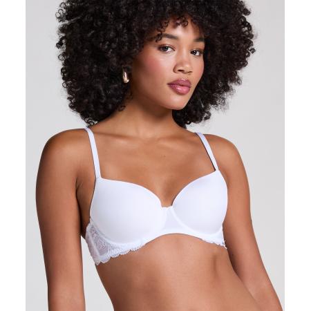 Hunkemöller Voorgevormde beugel bh Angie Wit