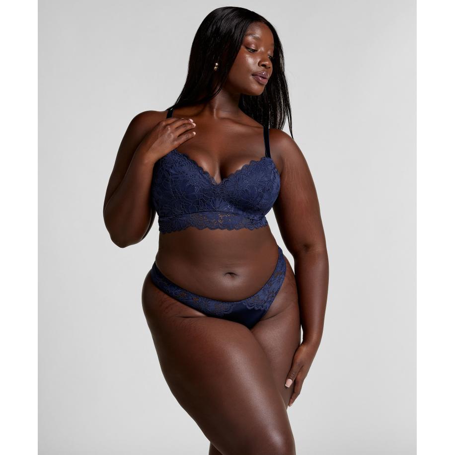 Hunkemöller Voorgevormde bh zonder beugel Andrea Blauw Blauw