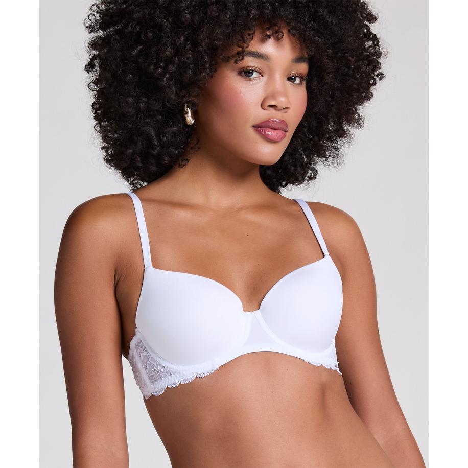 Hunkemöller Voorgevormde beugel bh Angie Wit Wit