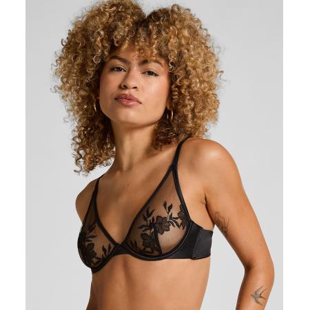 Hunkemöller Niet-voorgevormde beugel bh Hilton Zwart