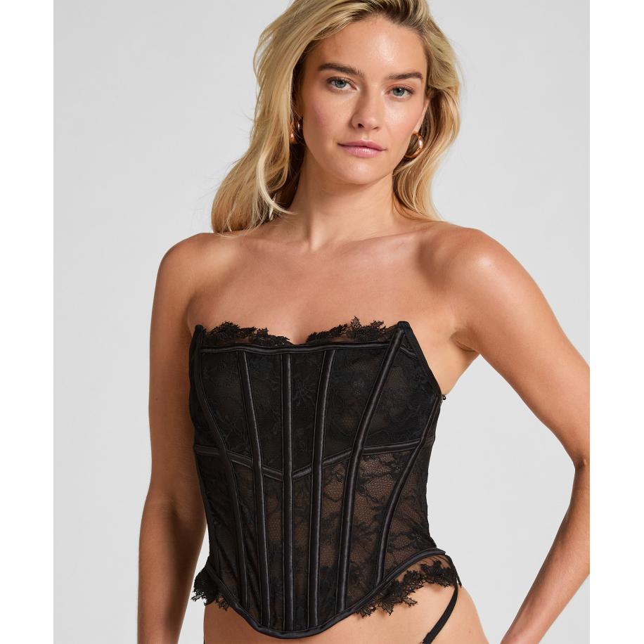 Hunkemöller Bustier Julia Zwart Zwart