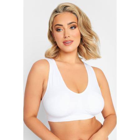 Yours Naadloze Bh Met Verwijderbare Cups In Witsize 54-56