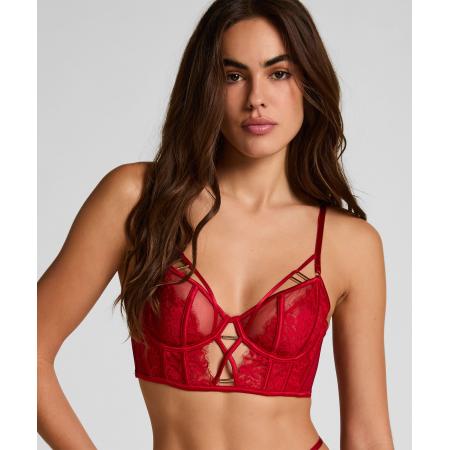 Hunkemöller Niet-voorgevormde beugel bh Noeki Rood