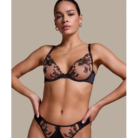 Hunkemöller Niet-voorgevormde beugel bh Anouk Zwart