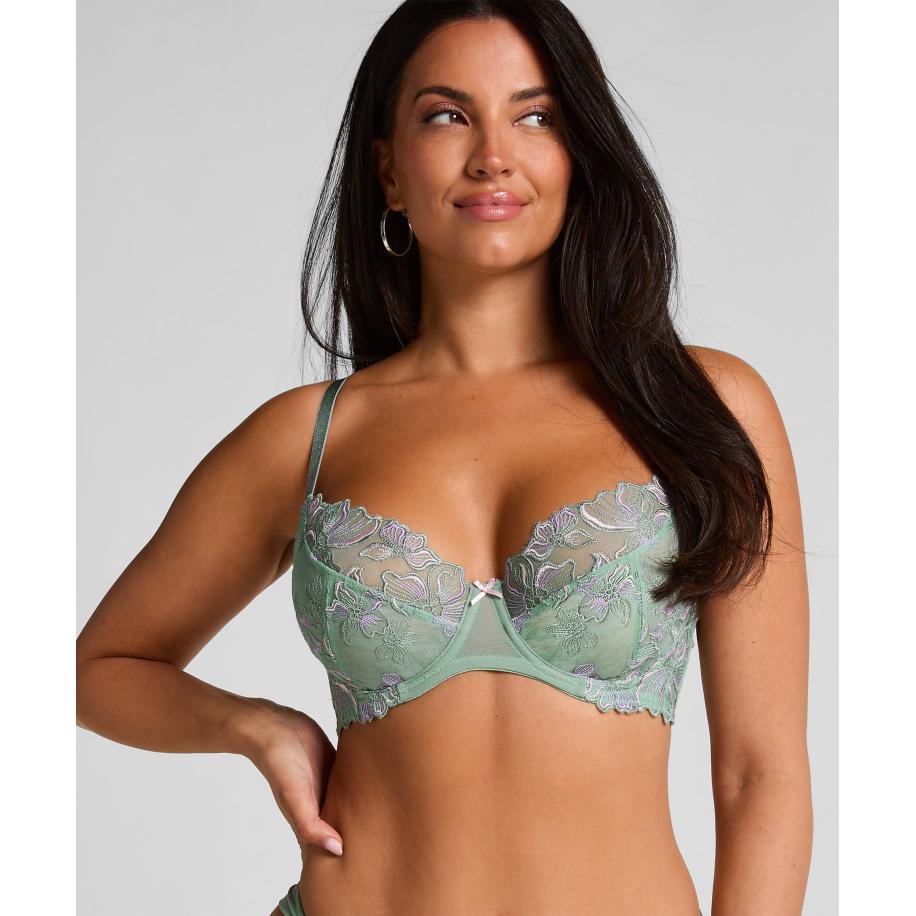 Hunkemöller Niet-voorgevormde beugel bh Lauren Groen Groen
