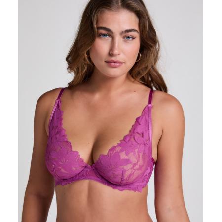 Hunkemöller Niet-voorgevormde beugel bh Ingrid Paars
