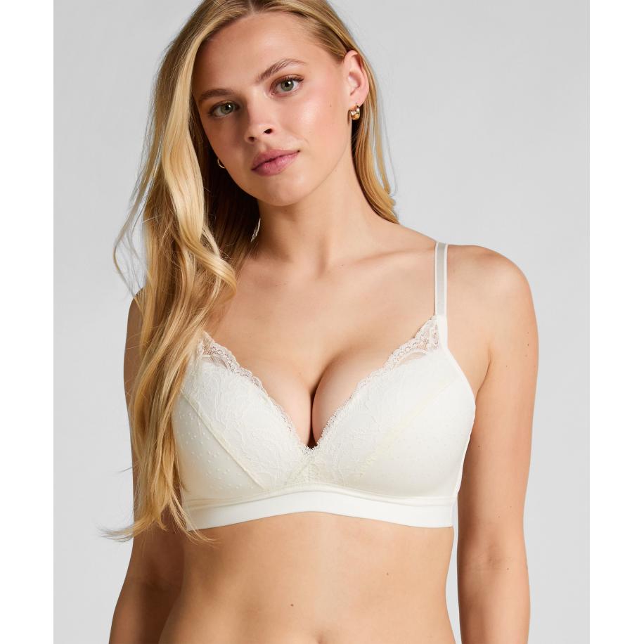 Hunkemöller Voorgevormde bh zonder beugel Sophie Wit Wit