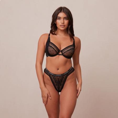 Lounge Liberty Balcony Bra Black 65 / G