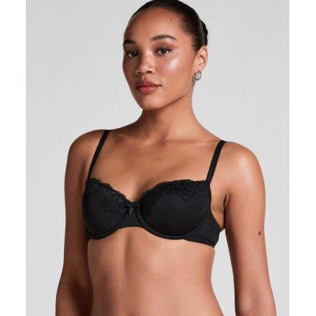 Hunkemöller Voorgevormde beugel bh Secret Lace Zwart
