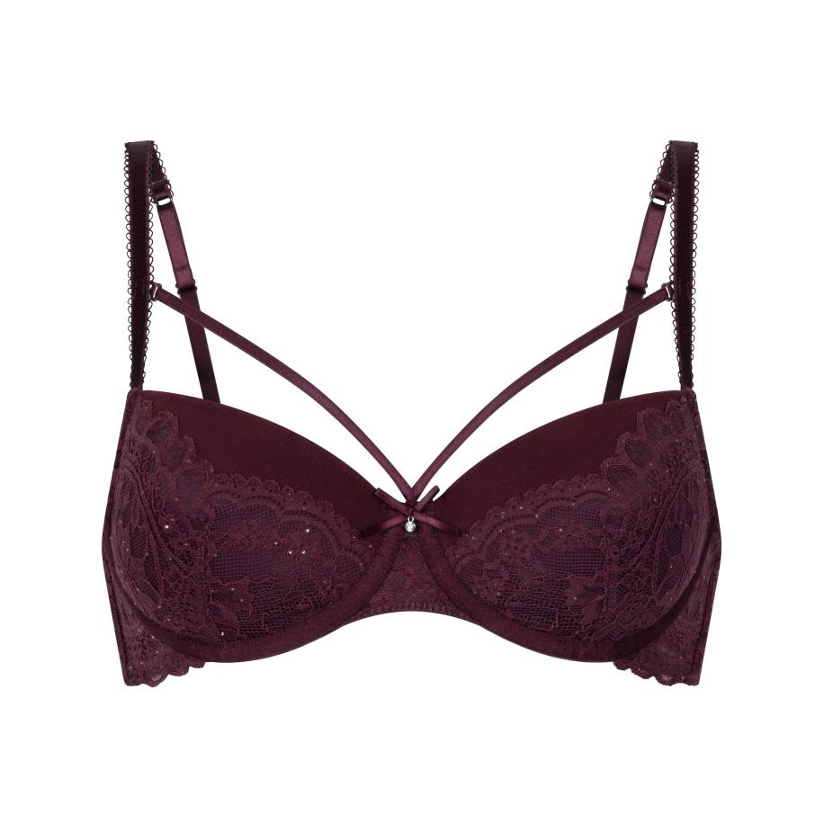 Hunkemöller Hunkemöller BH Isadora robijnrood -
