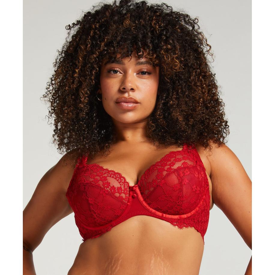 Hunkemöller Niet-voorgevormde beugel bh Daisy Rood Rood