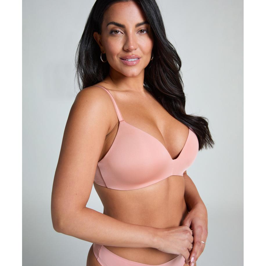 Hunkemöller Voorgevormde bh zonder beugel Mona Roze Roze