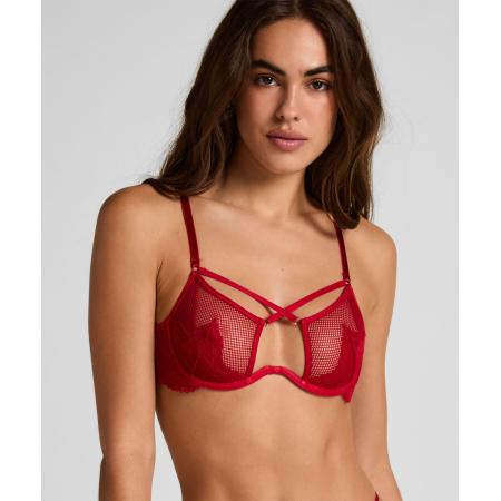 Hunkemöller Niet-voorgevormde beugel bh Milana Rood