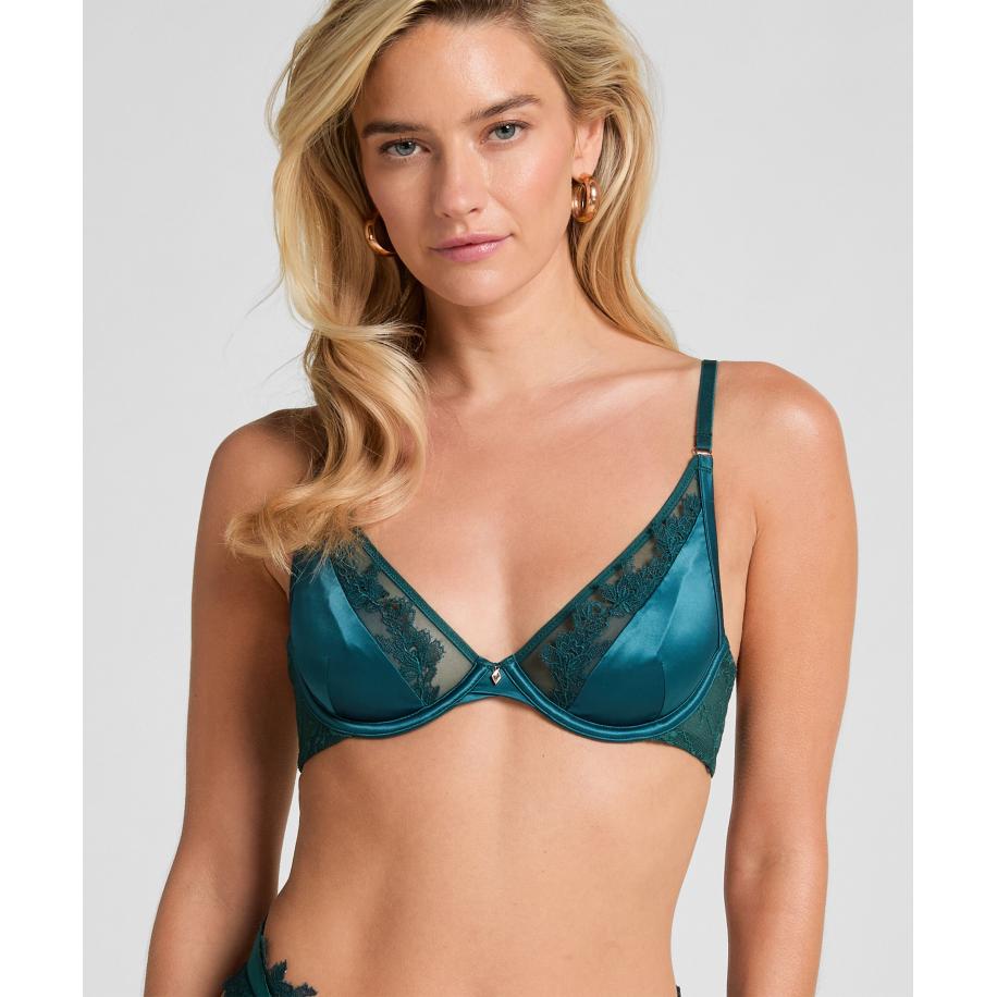 Hunkemöller Niet-voorgevormde beugel bh Julia Groen Groen