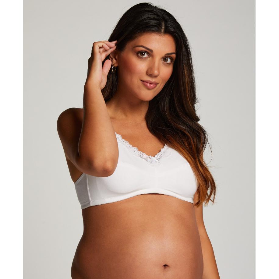 Hunkemöller Niet-voorgevormde voedingsbh Wit Wit
