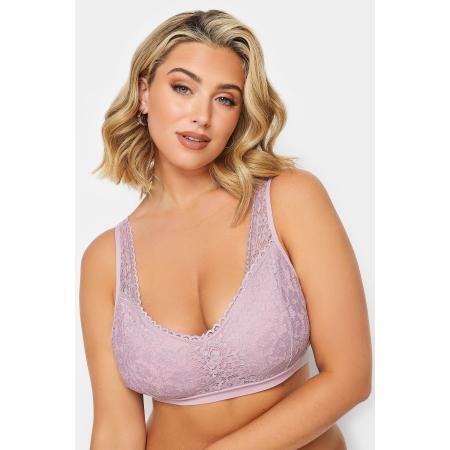 Yours Kanten Bralette Zonder Naden In Rozesize 54-56