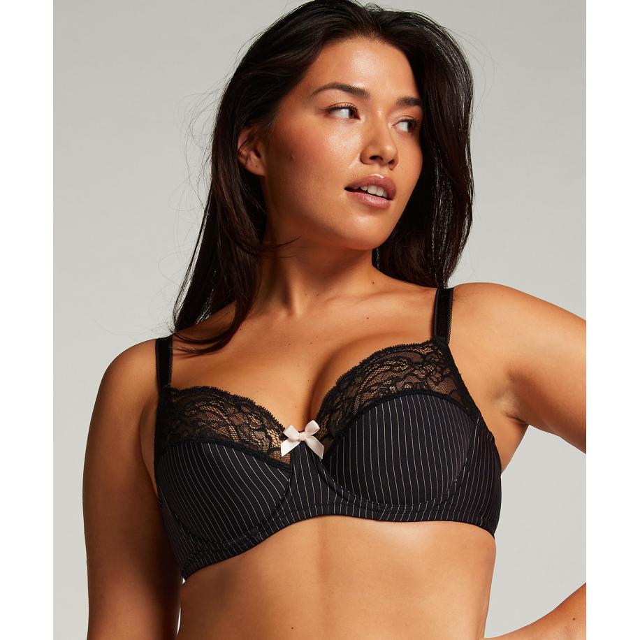 Hunkemöller Niet-voorgevormde beugel bh Adalyn Zwart Zwart