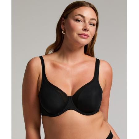 Hunkemöller Niet-voorgevormde beugel bh Mesh Zwart