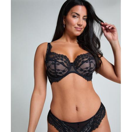 Hunkemöller Niet-voorgevormde beugel bh Daisy Zwart