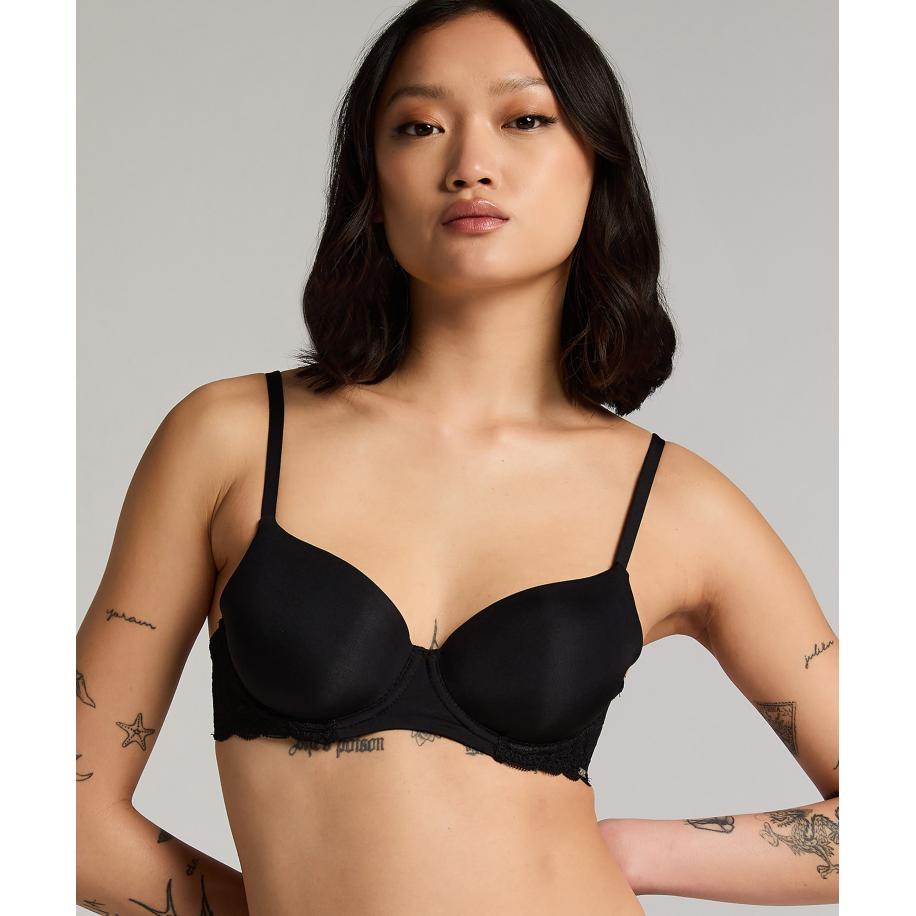 Hunkemöller Voorgevormde beugel bh Angie Zwart Zwart