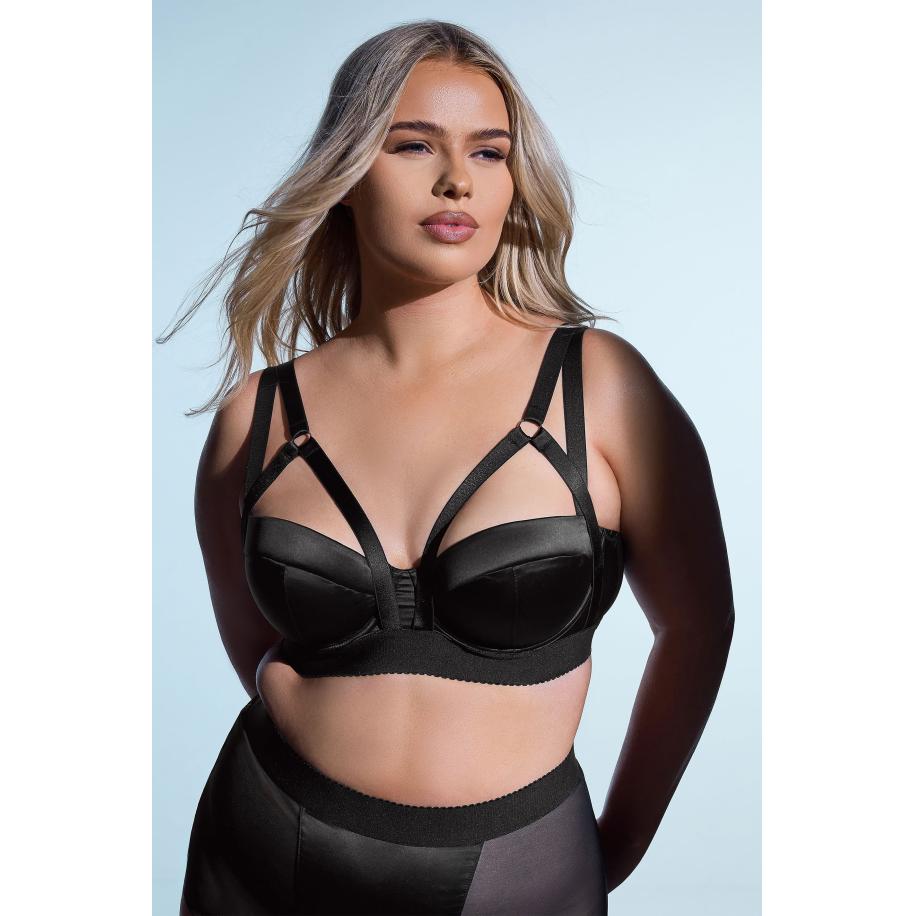 Playful Promises Zwarte Candace Balconnet Beugelbeha Size 95J Zwart