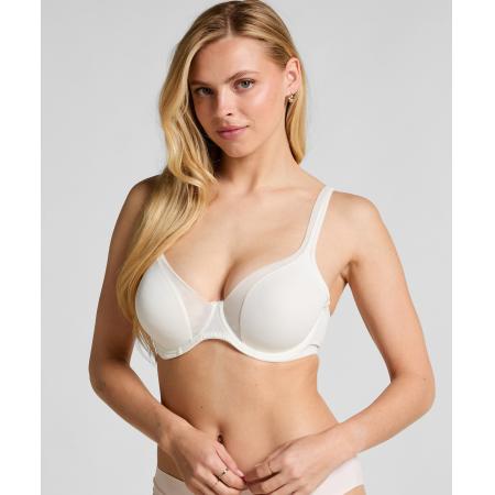 Hunkemöller Niet-voorgevormde beugel bh Mesh Wit