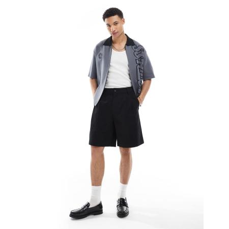 Hollister - Bermudashort in zwart