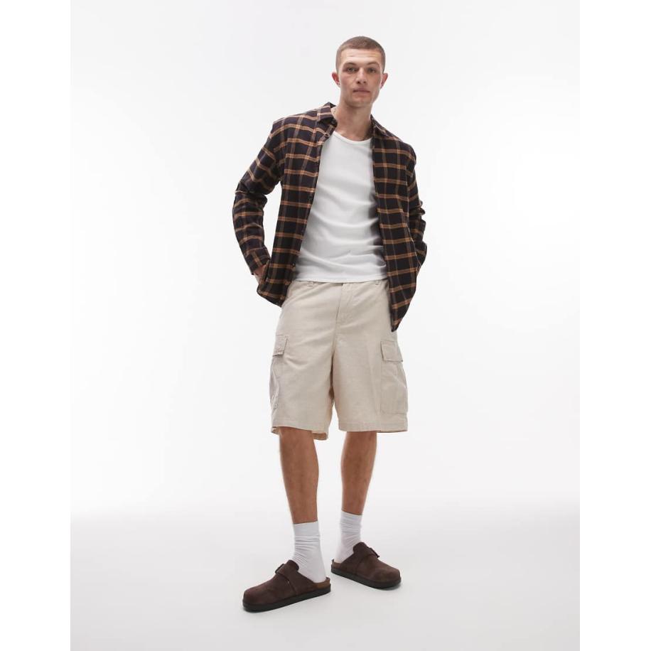 Carhartt WIP - Alan - Cargoshort in beige-Neutraal Multicolor