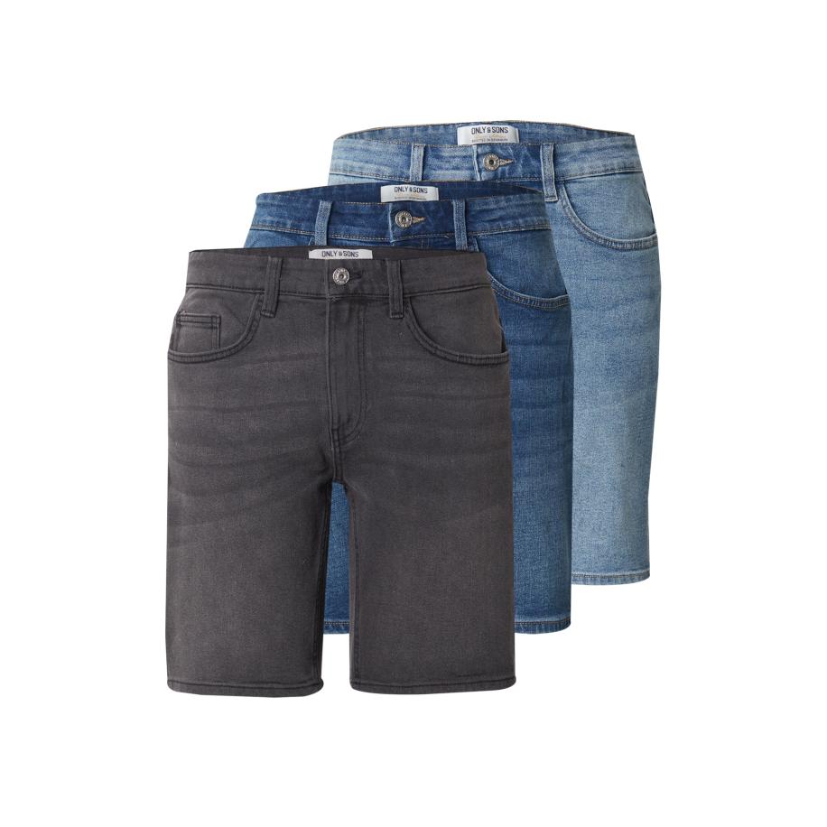 Only & Sons Only & Sons Jeans ONSWEFT blauw denim / lichtblauw / donkergrijs -