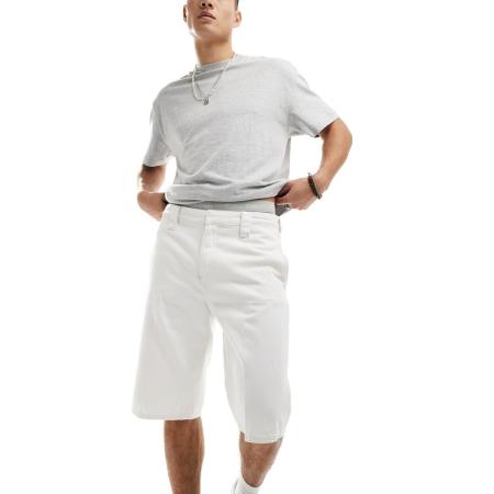 Calvin Klein Jeans - Denim short in wit