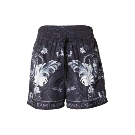 Versace Versace Jeans Couture Broek grijs / zwart / offwhite