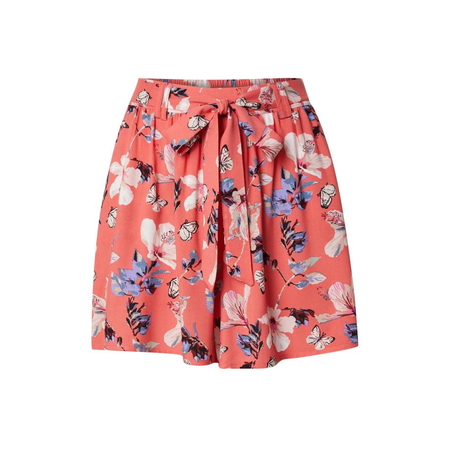 Only ONLY Bandplooibroek ONLNOVA LIFE JASMIN lichtbeige / indigo / pink -