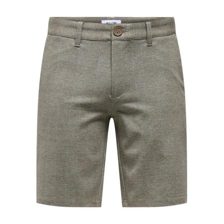 Only & Sons Only & Sons Chino Mark grijs / grijs gemêleerd
