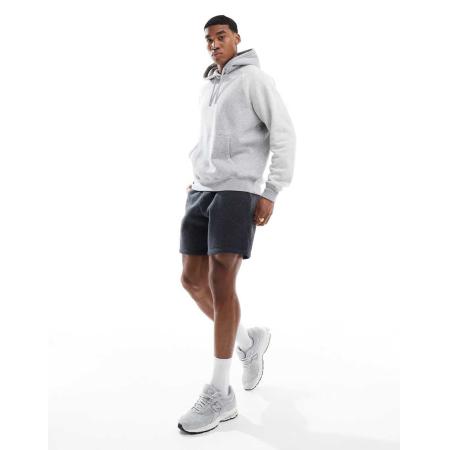 Hollister - Icon - Fleece short van 8 inch in antracietgrijs