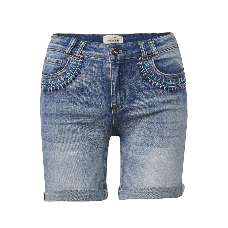KOROSHI KOROSHI Jeans blauw denim -