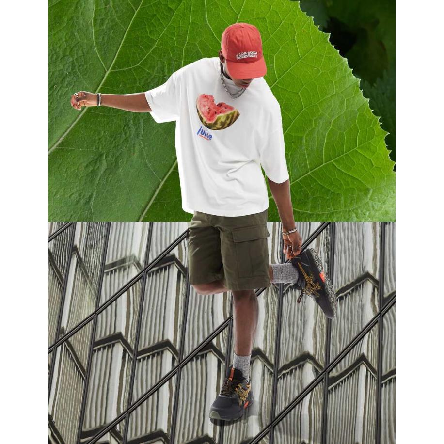 Carhartt WIP - Aviation - Smalle cargoshort in kaki-Groen Groen