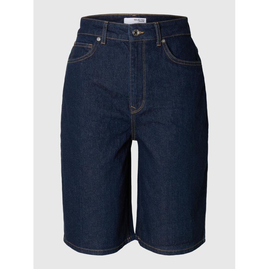 Selected SELECTED Jeans SLFVIDA-KORI donkerblauw -
