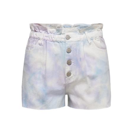 Only ONLY Broek CUBA lavendel / rosa / wit