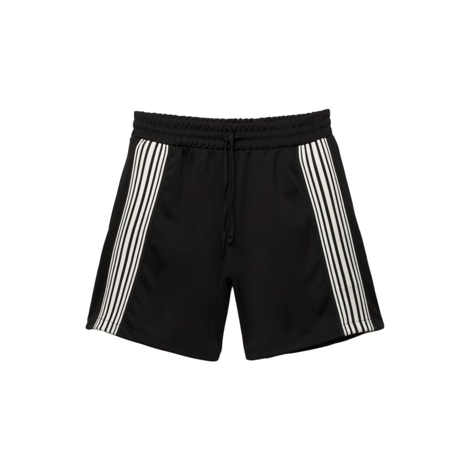 Pull&Bear Pull&Bear Broek STWD zwart / wit -