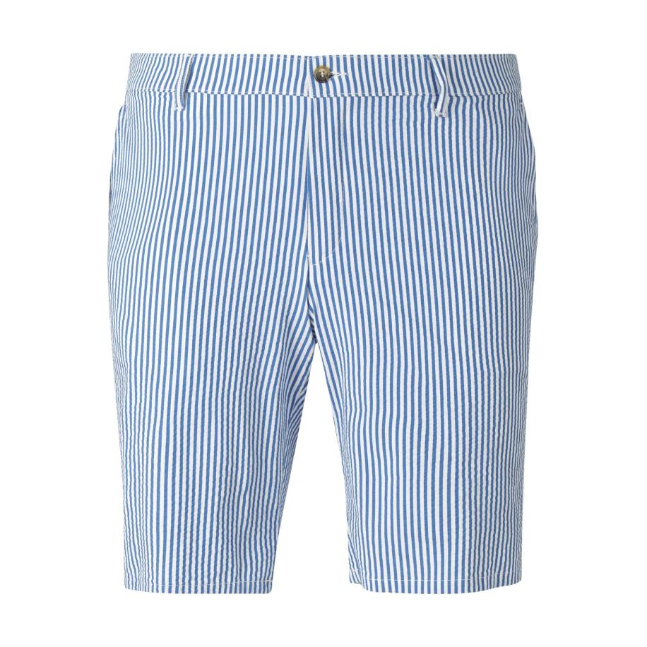 Charles Colby Bermuda blauw, Gestreept Blauw