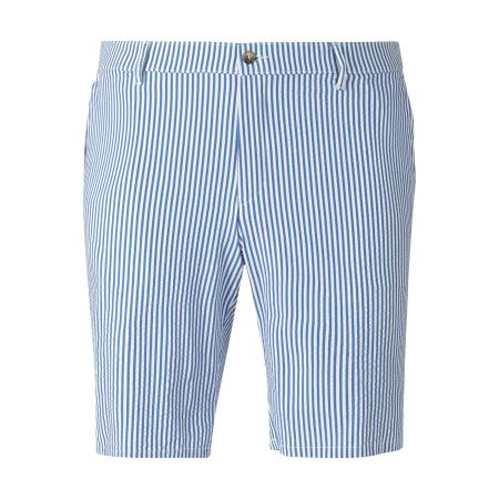 Charles Colby Bermuda blauw, Gestreept