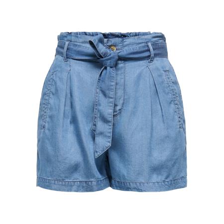 Only ONLY Bandplooi jeans Charis blauw denim