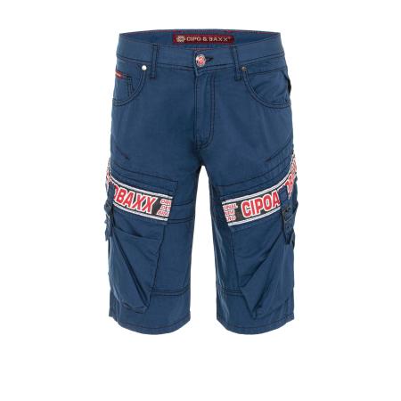 Cipo & Baxx CIPO & BAXX Broek navy / rood / wit
