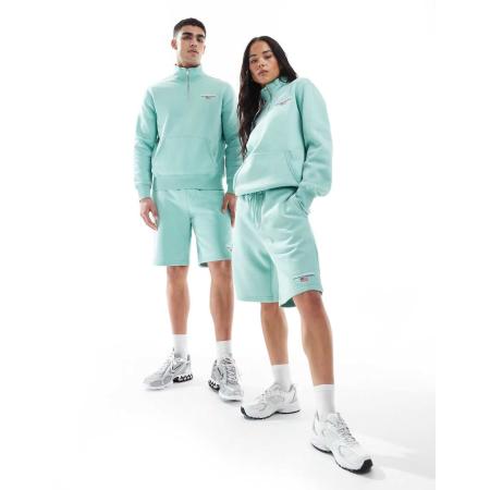 Polo Ralph Lauren - Sport Capsule - Uniseks sweatshort met klein logo in lichtgroen, deel van co-ord set