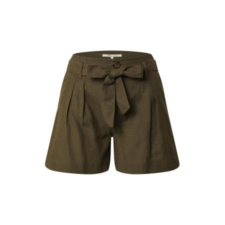 Only ONLY Bandplooibroek Viva olijfgroen