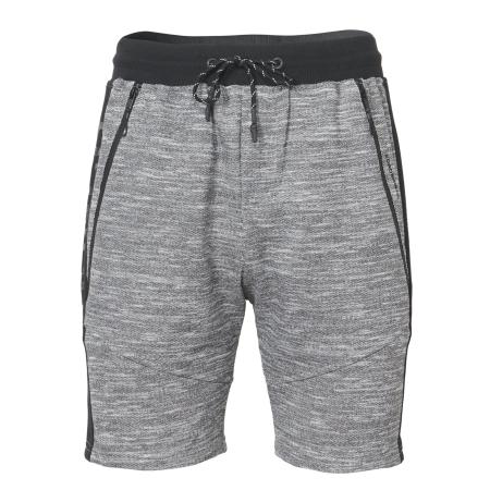 KOROSHI KOROSHI Broek grijs gemêleerd / zwart