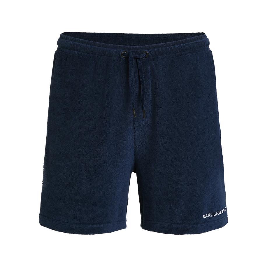 Karl Lagerfeld Karl Lagerfeld Broek navy / wit -