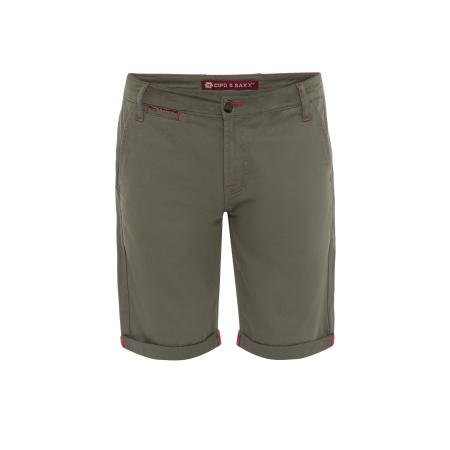 Cipo & Baxx CIPO & BAXX Broek kaki / rood